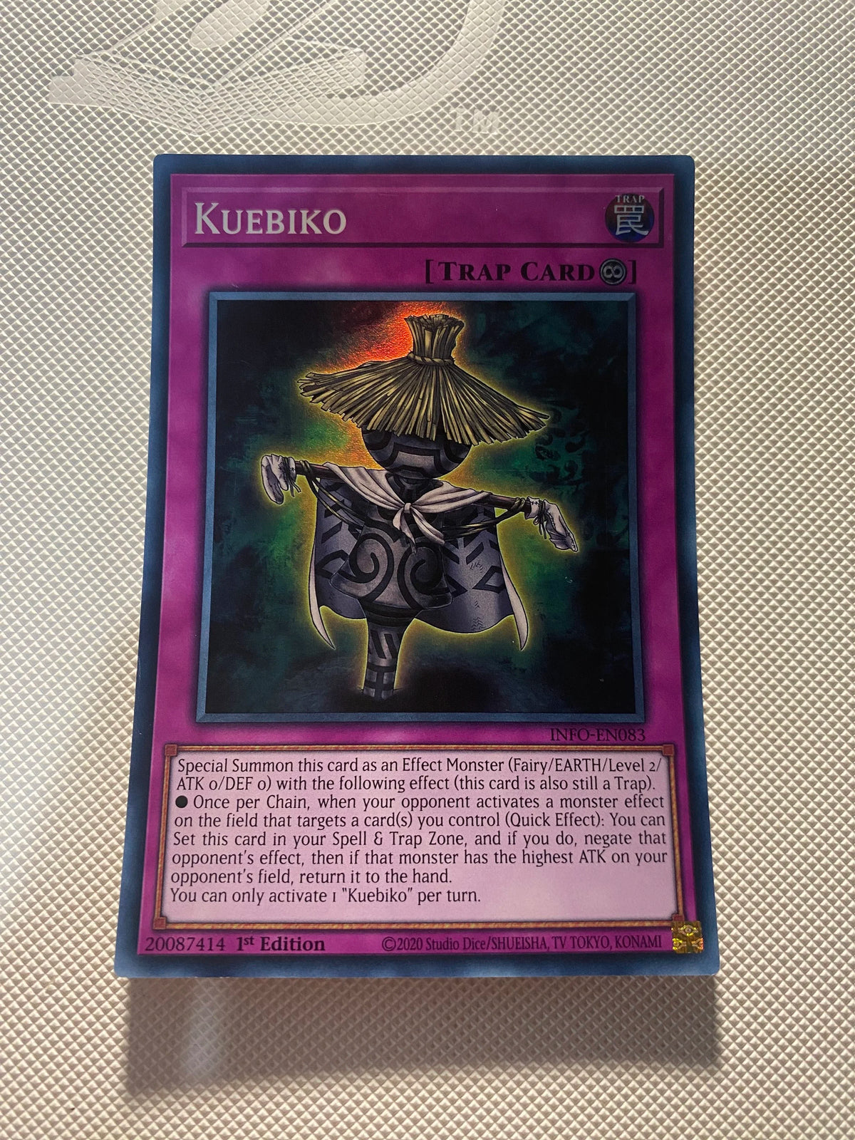 Kuebiko Super Rare Near Mint