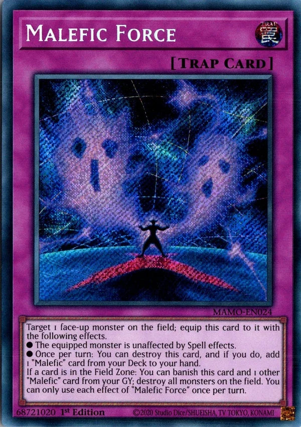 Malefic Force - MAMO-EN024 - 1st Edition - Secret Rare