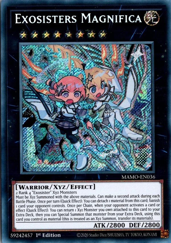 Exosisters Magnifica - MAMO-EN036 - 1st Edition - Secret Rare