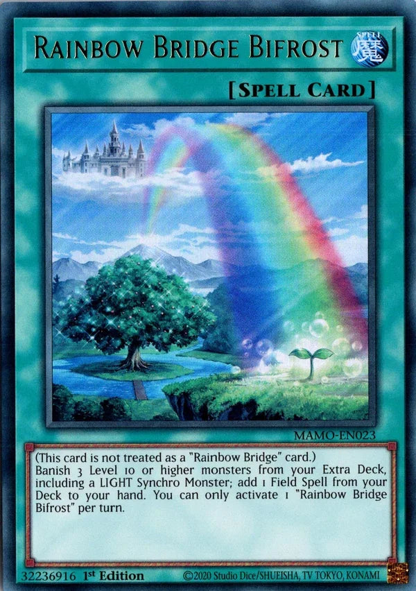 Rainbow Bridge Bifrost - MAMO-EN023 - 1st Edition - Ultra Rare