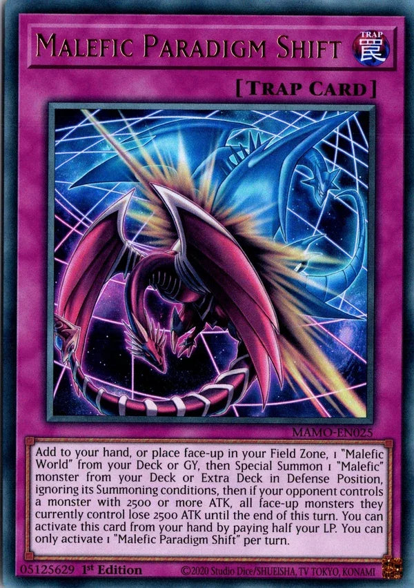 Malefic Paradigm Shift - MAMO-EN025 - 1st Edition - Ultra Rare