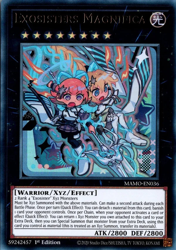 Exosisters Magnifica (Chibi Art) - MAMO-EN036 - 1st Edition - Ultra Rare