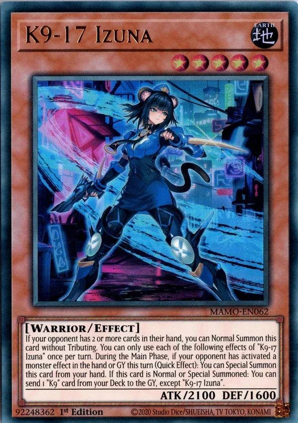 K9-17 Izuna - MAMO-EN062 - 1st Edition - Ultra Rare