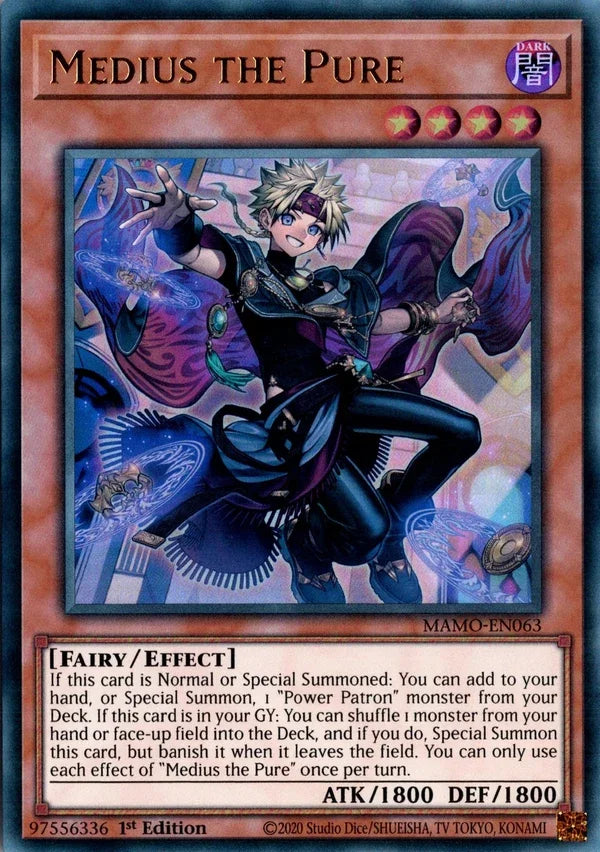 Medius the Pure - MAMO-EN063 - 1st Edition - Ultra Rare