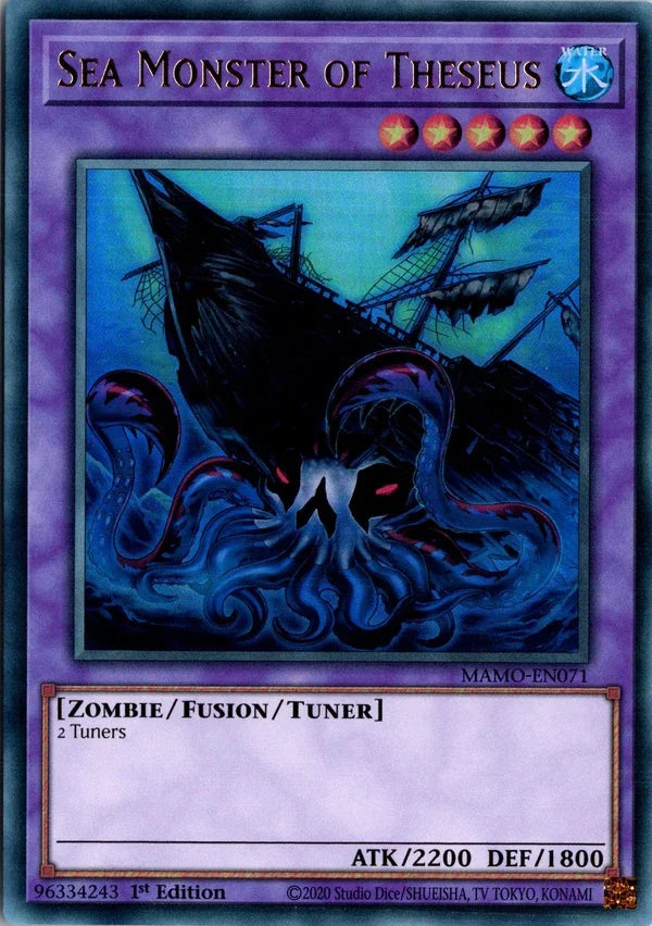 Sea Monster of Theseus - MAMO-EN071 - 1st Edition - Ultra Rare