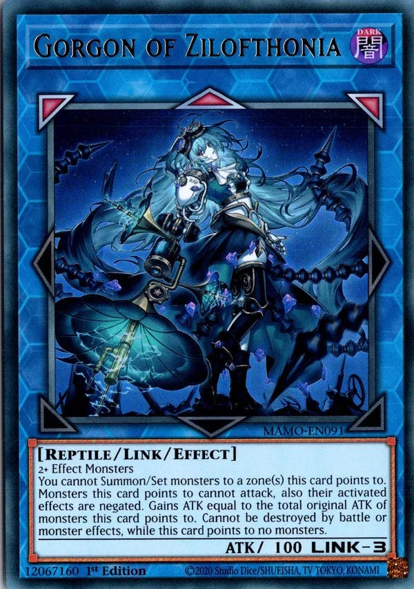 Gorgon of Zilofthonia - MAMO-EN091 - 1st Edition - Ultra Rare