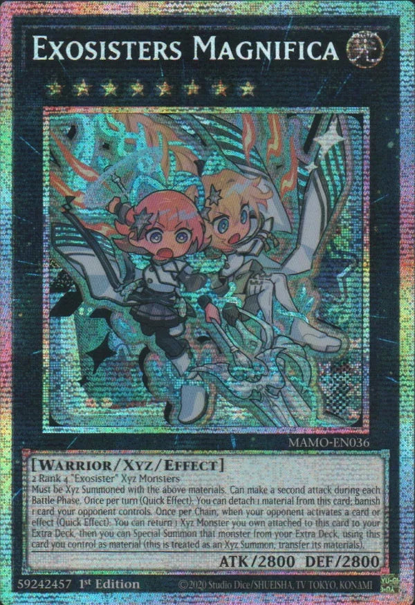 Exosisters Magnifica - MAMO-EN036 - 1st Edition - Starlight Rare
