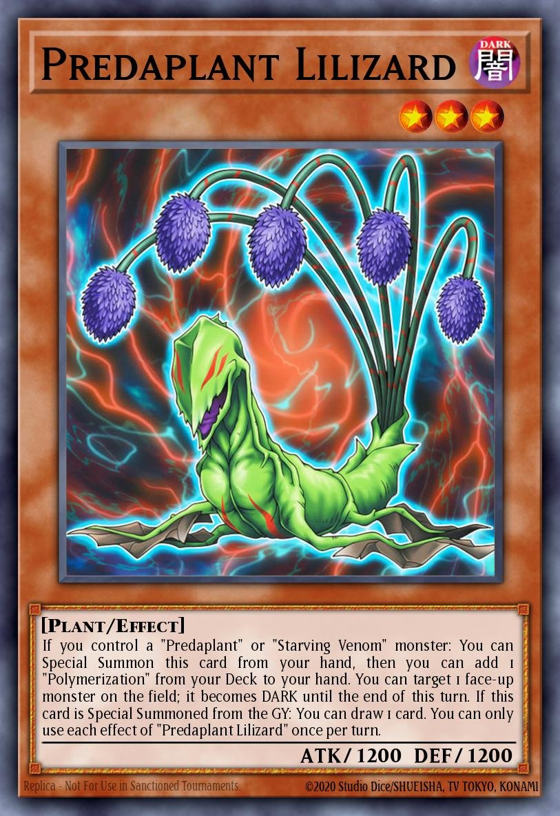 PREDAPLANT LILIZARD - BLZD-EN008 - 1st Edition - COMMON