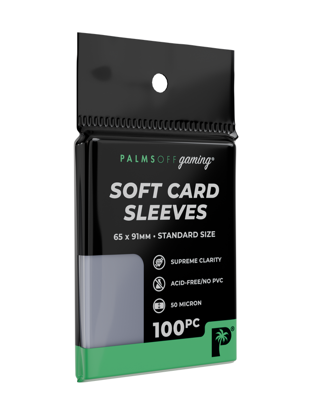 Soft Card Sleeves - Standard Size - 100pc
