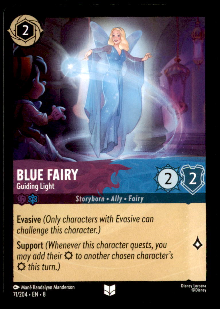 Blue Fairy - Guiding Light Uncommon Reign of Jafar 71/204 NM