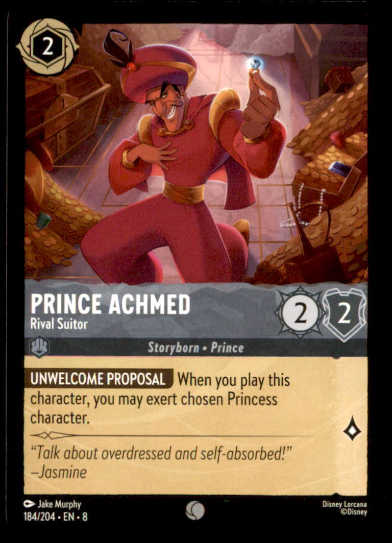 Prince Achmed - Rival Suitor Common Reign of Jafar 184/204 NM