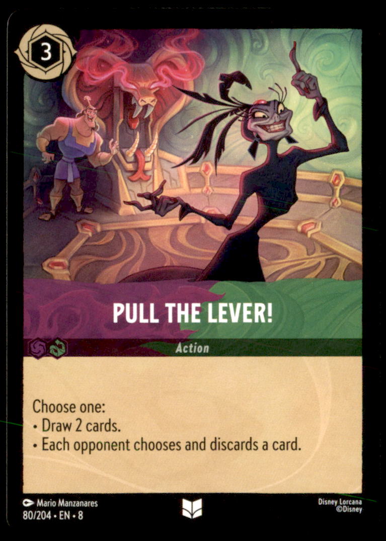 Pull the Lever! Uncommon Reign of Jafar 80/204 NM