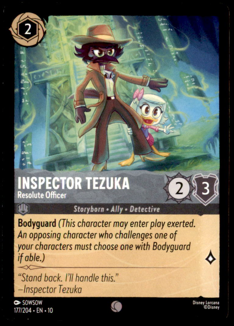 Inspector Tezuka - Resolute Officer Common Whispers in the Well 177/204 NM