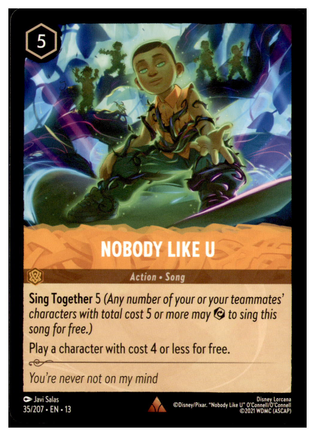 Nobody Like U Rare Attack of the Vine! 35/207 NM