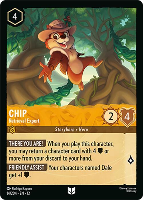 Chip - Retrieval Expert Uncommon Wilds Unknown 14/204 NM
