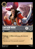 Captain Hook - Forceful Duelist Common Reign of Jafar 186/204 NM