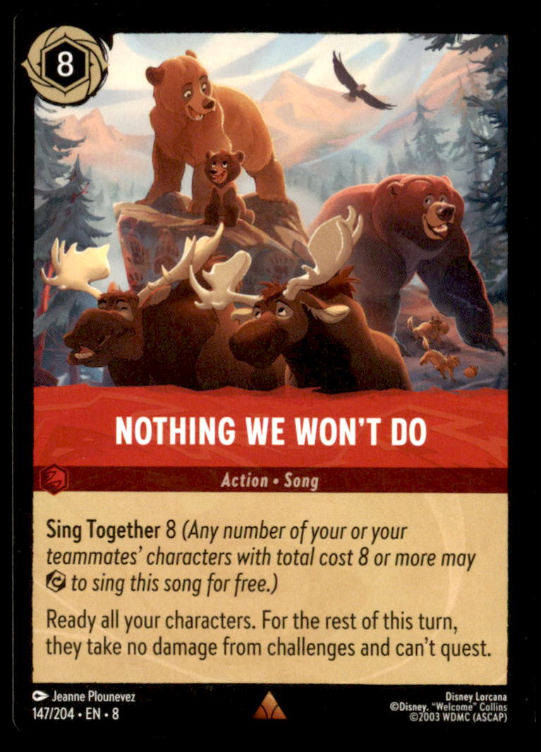 Nothing We Won't Do Rare Reign of Jafar 147/204 NM