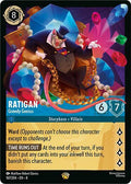 Ratigan - Greedy Genius Cold Foil Legendary Reign of Jafar 167/204 NM