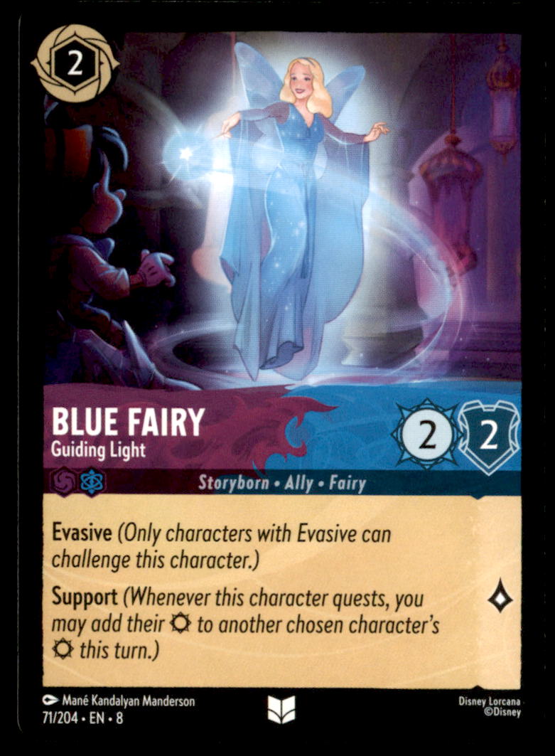 Blue Fairy - Guiding Light Uncommon Reign of Jafar 71/204 NM
