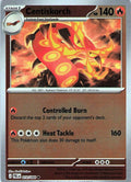 Centiskorch Reverse Holo 010/084 Common ME05: Pitch Black Near Mint