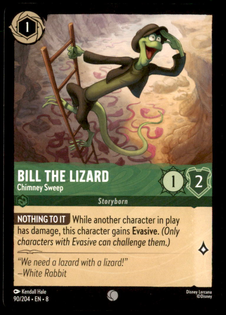 Bill the Lizard - Chimney Sweep Common Reign of Jafar 90/204 NM