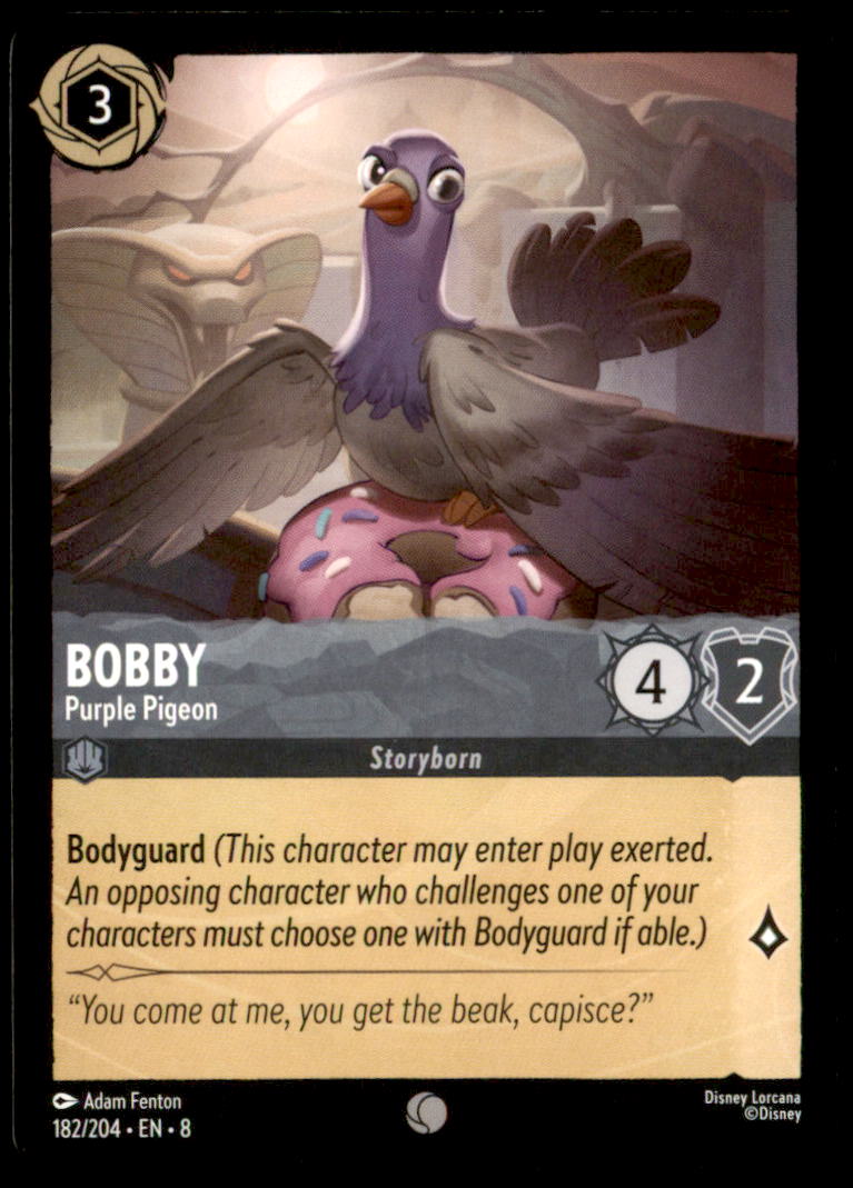 Bobby - Purple Pigeon Common Reign of Jafar 182/204 NM