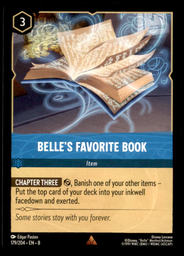 Belle's Favorite Book Rare Reign of Jafar 179/204 NM