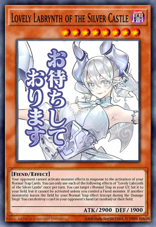 Lovely Labrynth of the Silver Castle (Variant Art) - RA05-EN099 - 1st Edition - Ultra Rare