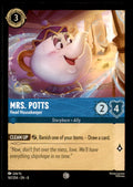Mrs. Potts - Head Housekeeper Common Reign of Jafar 161/204 NM