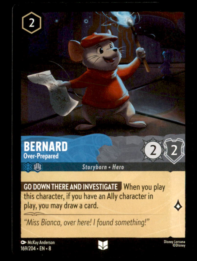 Bernard - Over-Prepared Uncommon Reign of Jafar 169/204 NM