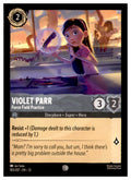 Violet Parr - Force Field Practice Common Attack of the Vine! 183/207 NM
