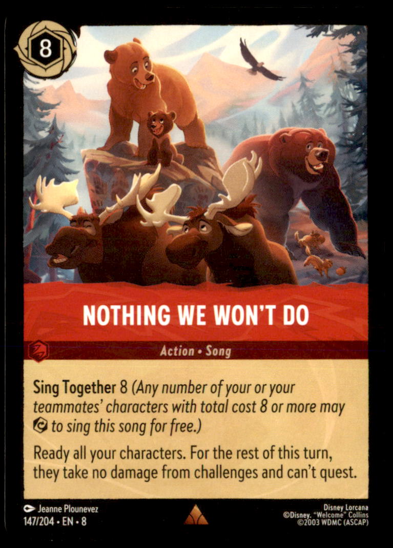 Nothing We Won't Do Rare Reign of Jafar 147/204 NM
