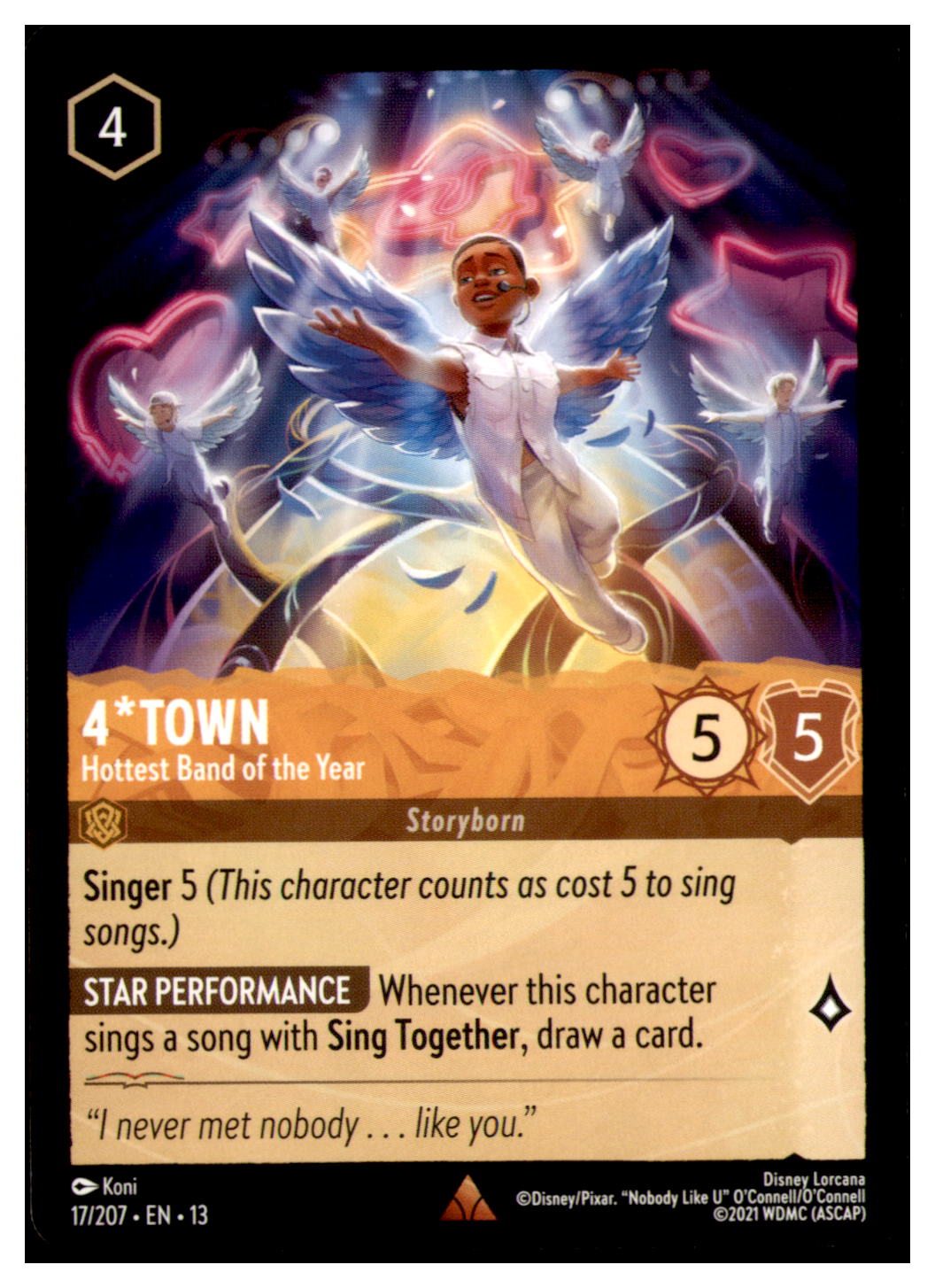 4*Town - Hottest Band of the Year Rare Attack of the Vine! 17/207 NM