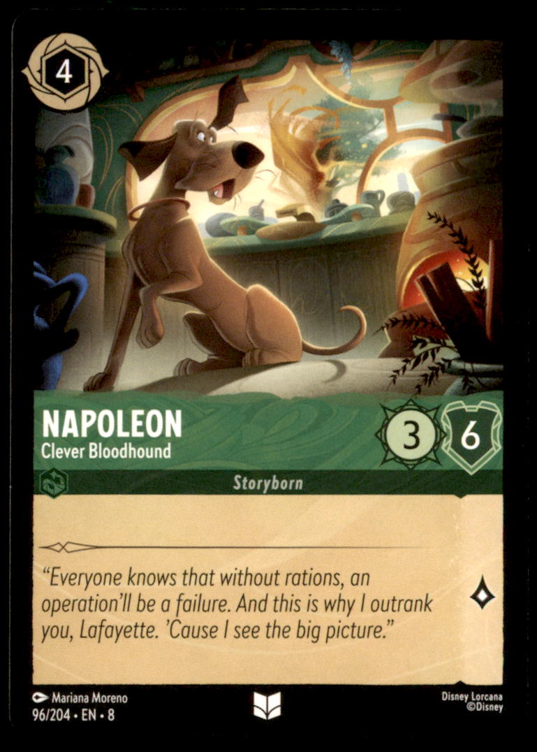 Napoleon - Clever Bloodhound Uncommon Reign of Jafar 96/204 NM
