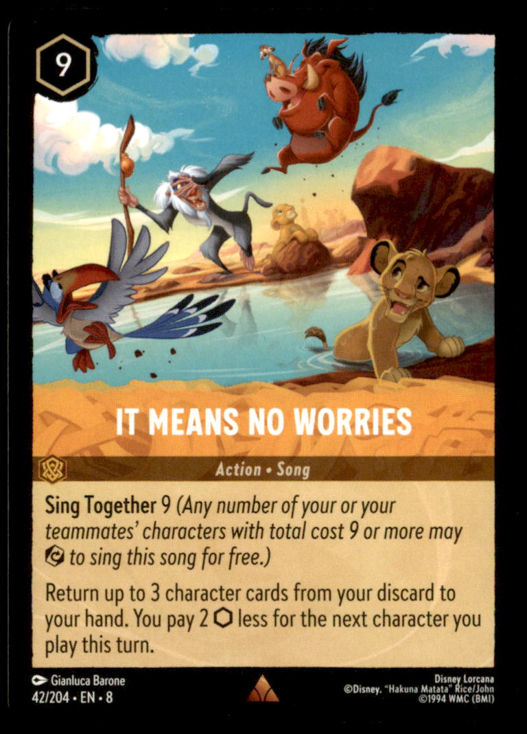 It Means No Worries Rare Reign of Jafar 42/204 NM
