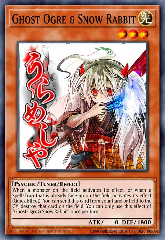 Ghost Ogre & Snow Rabbit (Variant Art) - RA05-EN131 - 1st Edition - Ultra Rare
