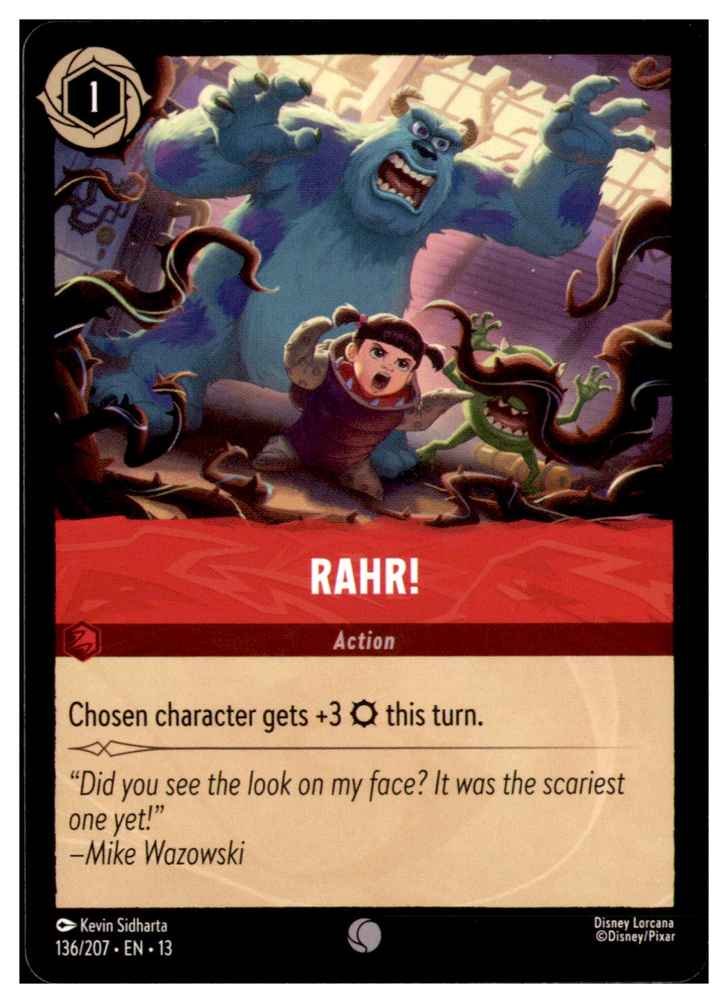 RAHR! Common Attack of the Vine! 136/207 NM