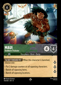 Maui - Stubborn Trickster Super Rare Reign of Jafar 110/204 NM