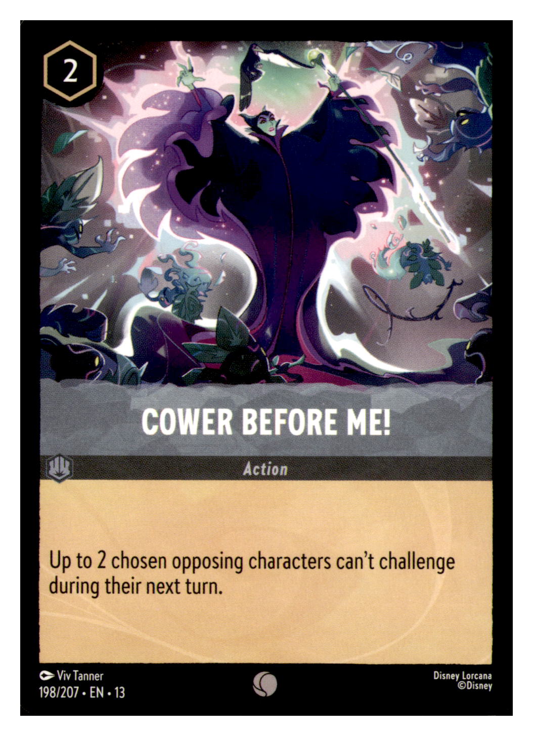 Cower Before Me! Common Attack of the Vine! 198/207 NM