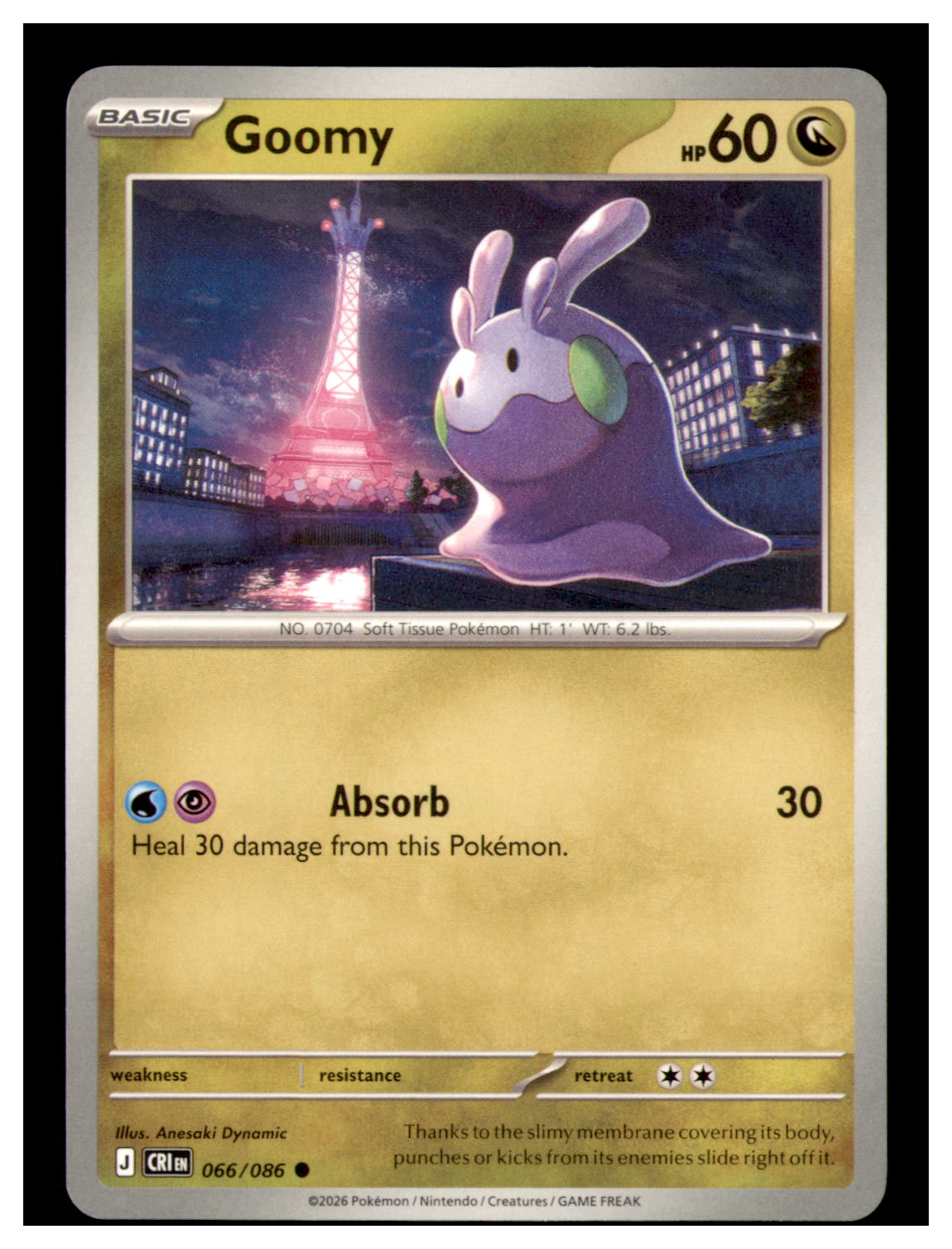 Goomy Common ME04: Chaos Rising 066/086 NM