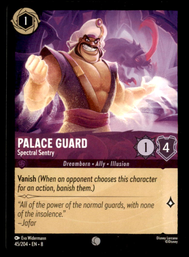Palace Guard - Spectral Sentry Common Reign of Jafar 45/204 NM