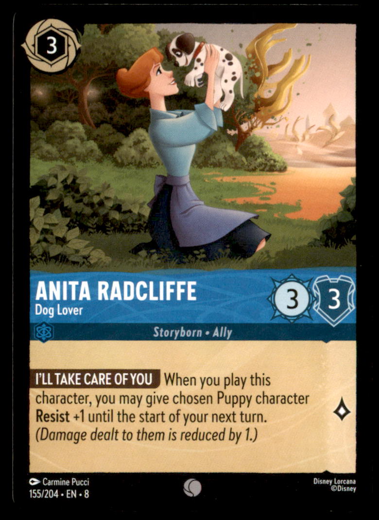 Anita Radcliffe - Dog Lover Common Reign of Jafar 155/204 NM
