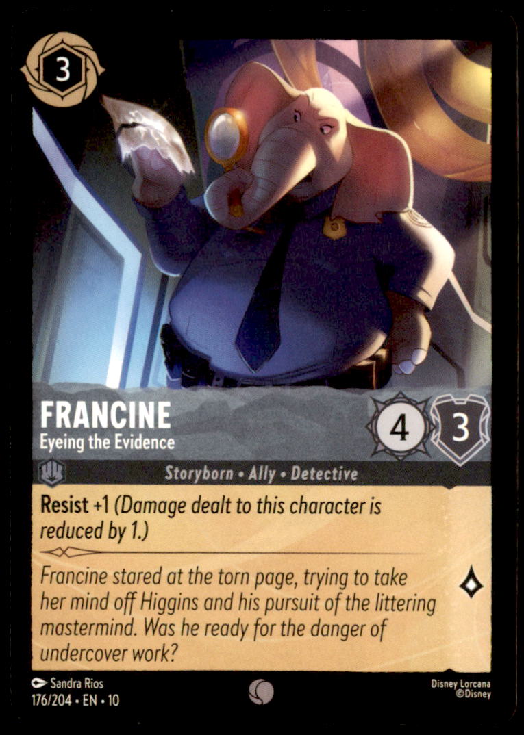 Francine - Eyeing the Evidence Common Whispers in the Well 176/204 NM