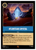 Atlantean Crystal Rare Reign of Jafar 180/204 NM
