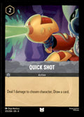 Quick Shot Uncommon Reign of Jafar 203/204 NM