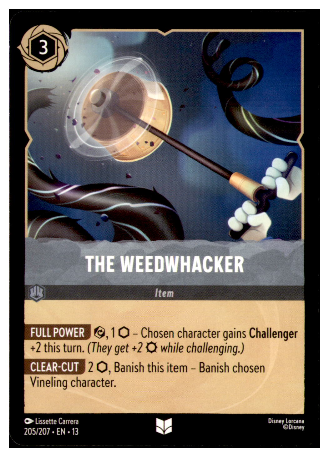 The Weedwhacker Uncommon Attack of the Vine! 205/207 NM